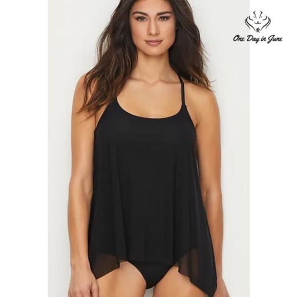Coco Reef Current Mesh Tankini Top Size 32D - Picture 1 of 2